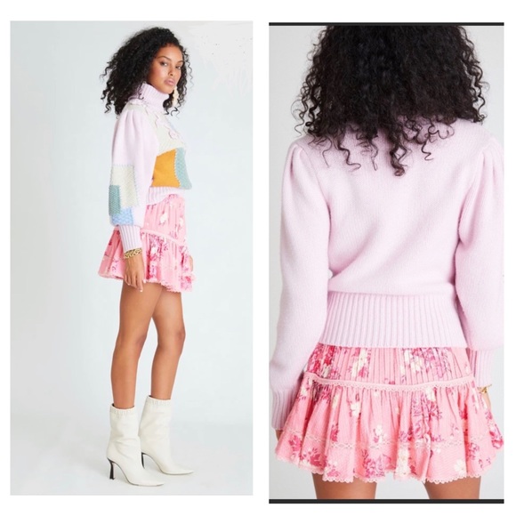 LOVESHACKFANCY Jennings Mini Skirt NWT - Picture 2 of 10